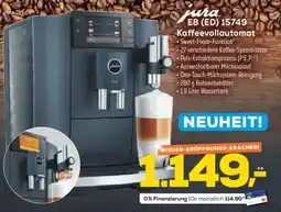 Euronics XXL jura E8 (ED) 15749" Kaffeevollautomat Angebot
