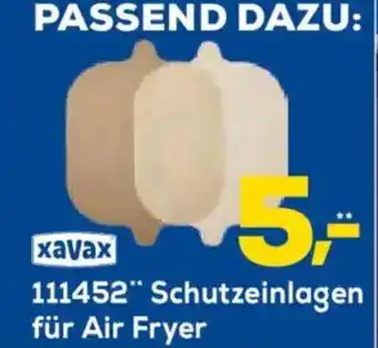 Euronics XXL xavax 111452" Schutzeinlagen für Air Fryer Angebot