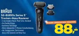 Euronics XXL BRAUN 52-B1650s Series 5" Trocken-Nass Rasierer Angebot