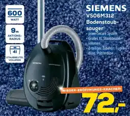 Euronics XXL SIEMENS VS06M312 Bodenstaubsauger Angebot