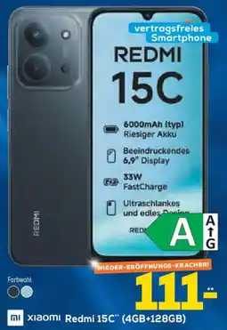 Euronics XXL xiaomi Redmi 15C" (4GB+128GB) Angebot