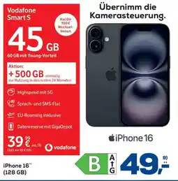 Euronics XXL iPhone 16" (128 GB) Angebot
