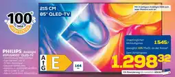 Euronics XXL PHILIPS Ambilight 85PUS9000" QLED-TV Angebot