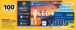 Euronics XXL PHILIPS Ambilight 650LED910/12" OLED-TV Angebot