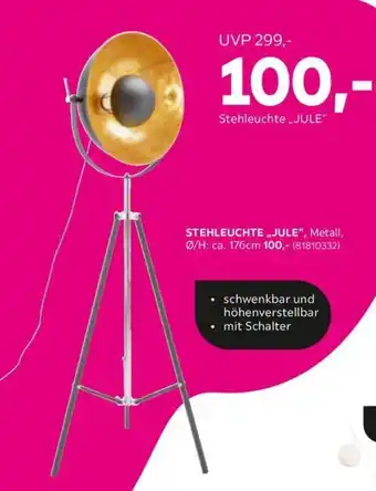 Mömax Stehleuchte „JULE" Angebot