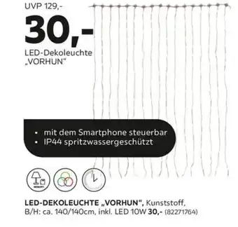 Mömax LED-Dekoleuchte „VORHUN“ Angebot