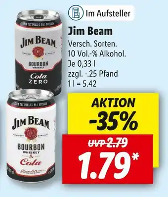 Lidl Jim beam Angebot