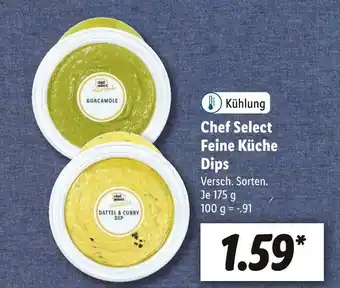 Lidl Chef select feine küche dips Angebot