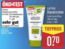 Aldi Nord LACURA Handcreme Angebot