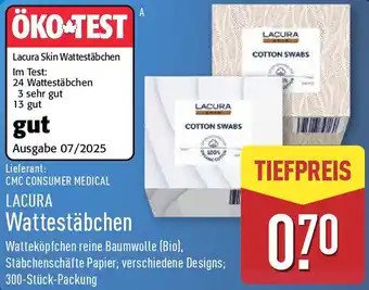 Aldi Nord LACURA Wattestäbchen Angebot