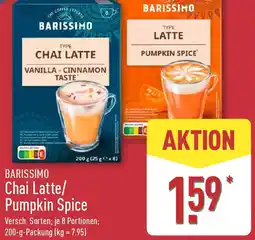 Aldi Nord BARISSIMO Chai Latte/ Pumpkin Spice Angebot