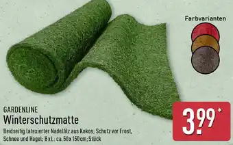 Aldi Nord GARDENLINE Winterschutzmatte Angebot