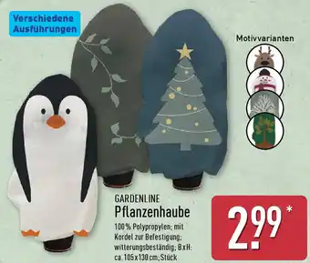 Aldi Nord GARDENLINE Pflanzenhaube Angebot