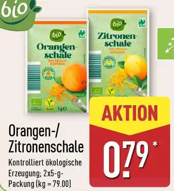 Aldi Nord bio Orangen-/ Zitronenschale Angebot