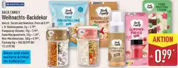 Aldi Nord BACK FAMILY Weihnachts-Backdekor Angebot