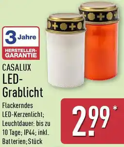 Aldi Nord CASALUX LED Grablicht Angebot