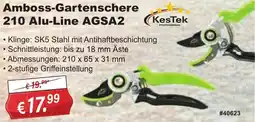 Stabilo Fachmarkt KesTek Amboss-Gartenschere 210 Alu-Line AGSA2 Angebot