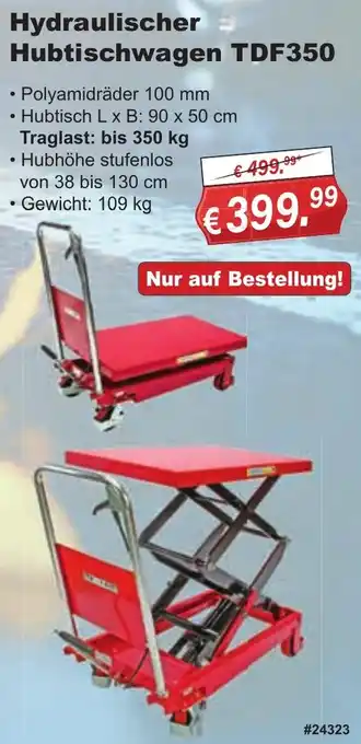 Stabilo Fachmarkt Hydraulischer Hubtischwagen TDF350 Angebot