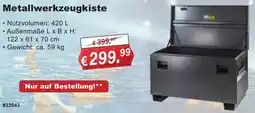 Stabilo Fachmarkt Metallwerkzeugkiste Angebot