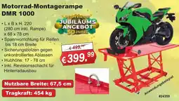 Stabilo Fachmarkt Motorrad-Montagerampe DMR 1000 Angebot