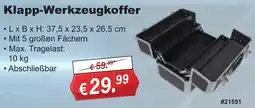 Stabilo Fachmarkt Klapp-Werkzeugkoffer Angebot