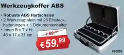 Stabilo Fachmarkt Werkzeugkoffer ABS Angebot