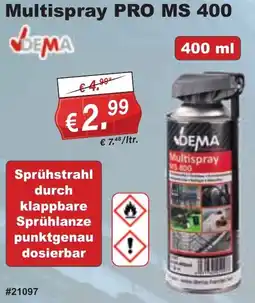 Stabilo Fachmarkt DEMA Multispray PRO MS 400 Angebot