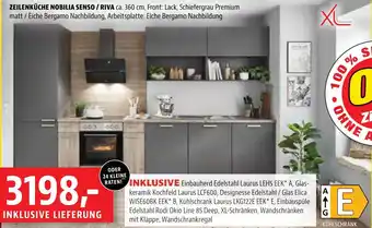 Wiethoff Zeilenküche nobilia senso / riva Angebot