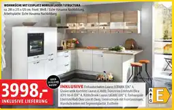 Wiethoff Wohnküche mit essplatz nobilia laser/structura Angebot