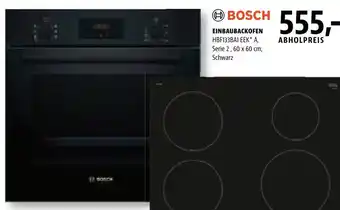 Wiethoff BOSCH EINBAUBACKOFEN HBF133BA1 EEK Angebot