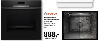 Wiethoff Bosch einbau-backofen mit selbstreinigung (pyrolyse) Angebot