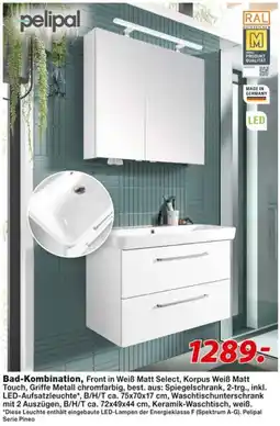 Möbel Turflon Pelipal Bad-Kombination Angebot