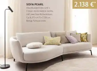 Möbel Turflon Sofa pearl Angebot
