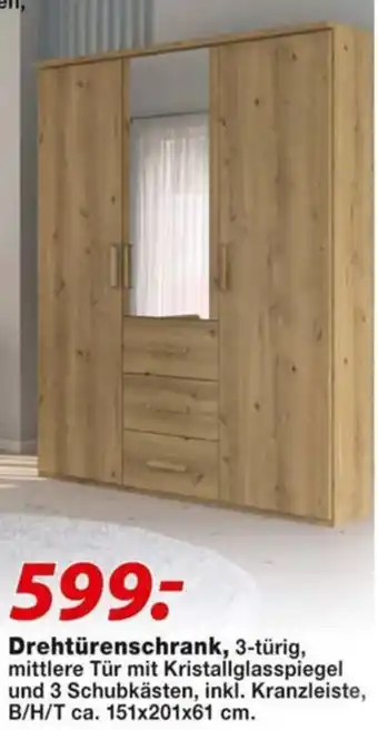 Möbel Turflon Drehtürenschrank Angebot