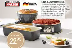 Möbel Turflon Kaiser 3-tlg. Backformenserie Angebot