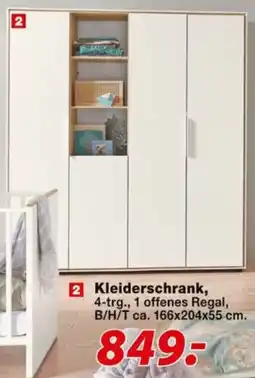 Möbel Turflon Kleiderschrank Angebot