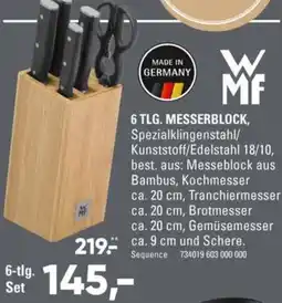 Möbel Turflon WMF 6 tlg. Messerblock Angebot
