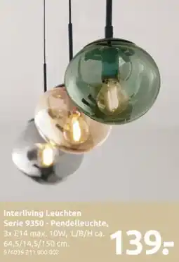 Möbel Turflon Interliving Leuchten Serie 9350 - Pendelleuchte Angebot