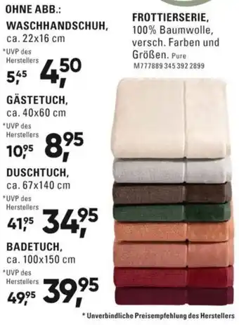 Möbel Turflon Vossen frottierserie Angebot
