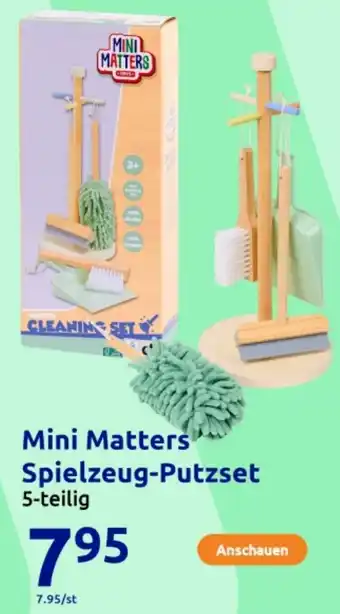 Action Mini Matters Spielzeug-Putzset Angebot