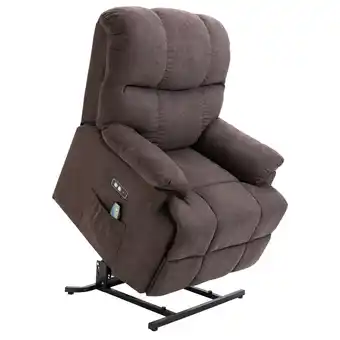 Netto Marken-Discount HOMCOM Sessel mit Aufstehhilfe Polyester, Metall Angebot