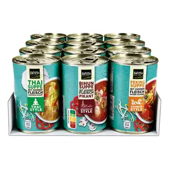 Netto Marken-Discount Satori Asia Suppe 400 ml, verschiedene Sorten, 12er Pack Angebot