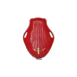 Netto Marken-Discount Kinderschlitten Big, Kinderbob aus Kunststoff, Zugseil, Haltegriff, ab 3 Jahre rot Angebot