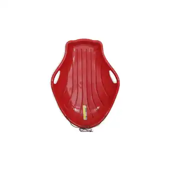 Netto Marken-Discount Kinderschlitten Big, Kinderbob aus Kunststoff, Zugseil, Haltegriff, ab 3 Jahre rot Angebot