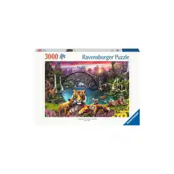 Netto Marken-Discount Ravensburger Spiel Erwachsenenpuzzle 3000 Teile - Tiger in paradiesischer Lagune Angebot