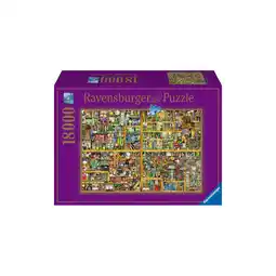 Netto Marken-Discount Ravensburger Spiel Erwachsenenpuzzle 18000 Teile - Colin Thompson - Magisches Bücherregal Angebot