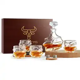 Netto Marken-Discount Echos Whiskyset Whiskygläser 7-Teiliges Whiskeyset Geschenkset Angebot
