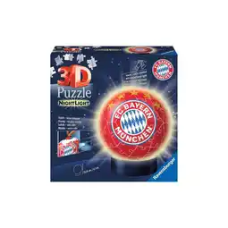 Netto Marken-Discount Ravensburger Spiel 3D Puzzle Nachtlicht FC Bayern München Angebot