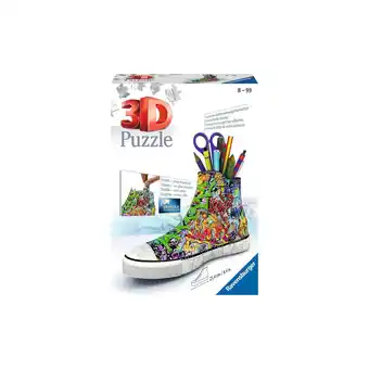 Netto Marken-Discount Ravensburger Spiel 3D Puzzle Sneaker Graffiti Angebot