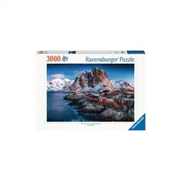 Netto Marken-Discount Ravensburger Spiel Erwachsenenpuzzle 3000 Teile - Hamnoy, Lofoten Angebot